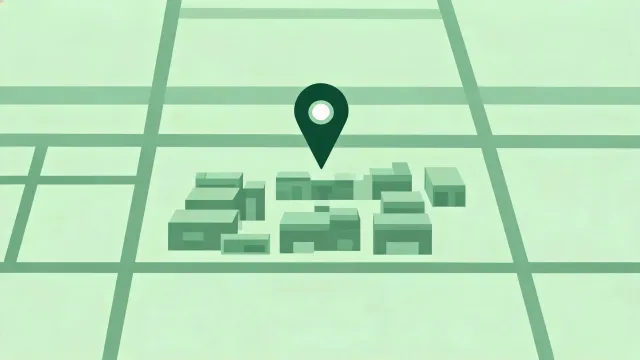 Map illustration of Viewrail Indianapolis project desk location